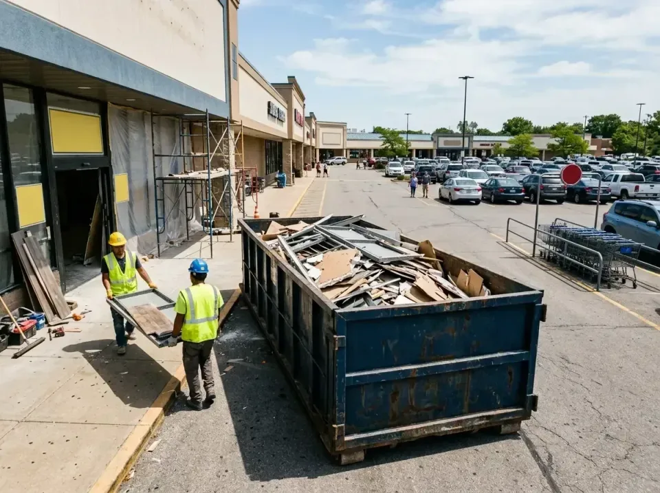 retail-store-renovation-debris-003 — frequently asked questions, Roll-off Dumpster Rentals in Boiling Springs, SC
